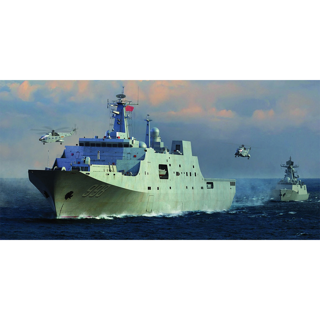 1/350 중국 해군 071형 상륙함 - 1/350 PLA Navy Type 071 Amphibious Transport Dock
