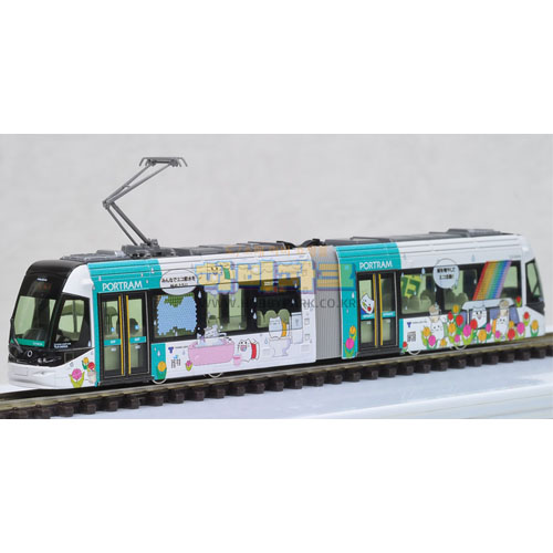 PORTRAM 토야마 라이트 레일 TLR0605 (토야마 그린 트램)