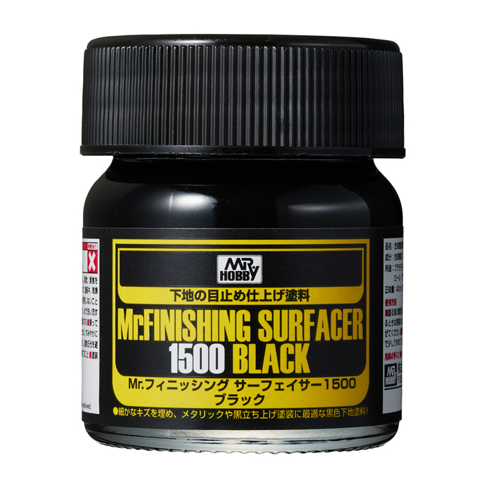 Mr. 피니싱 서페이서 1500 블랙 (40ml)