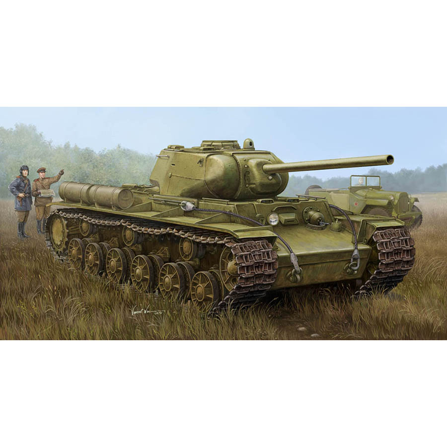 1/35 소련군 KV-1S/85 중전차 - 1/35 Soviet KV-1S/85 Heavy Tank