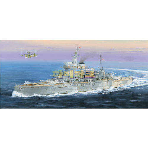 1/350 Battleship HMS Warspite 1942