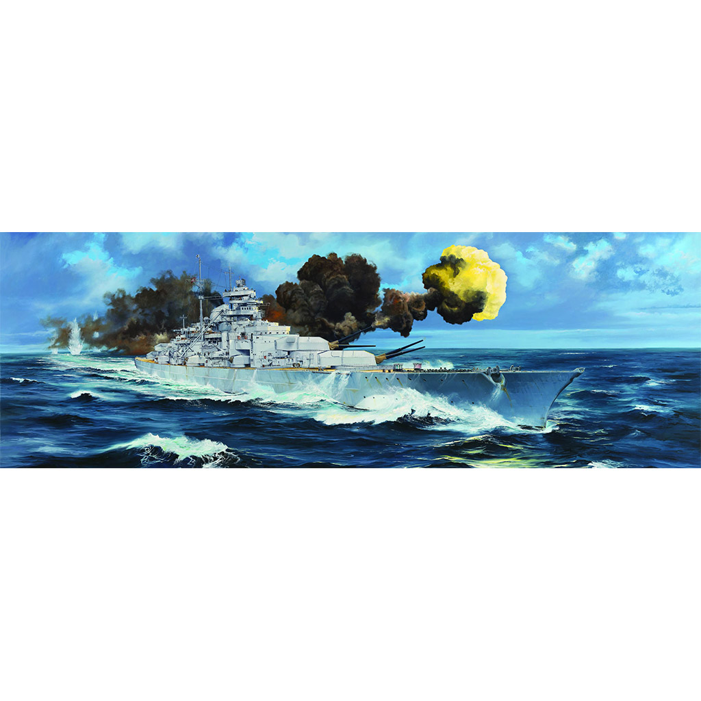 1/200 독일군 전함 비스마르크 - 1/200 German Bismarck Battleship