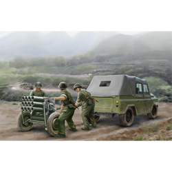 1/35 PLA Type 63 107mm Rocket Laucher & BJ212 Military Jeep