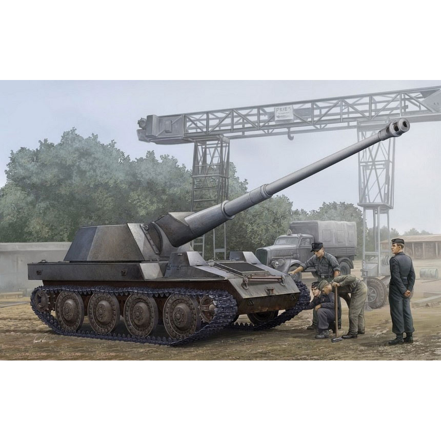 1/35 독일군 표준차체 자주포 - 1/35 German KRUPP STEYR WAFFENTRAGER