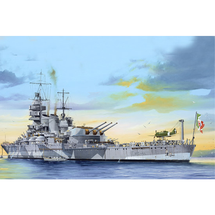 1/350 Italian Navy Battleship RN Roma
