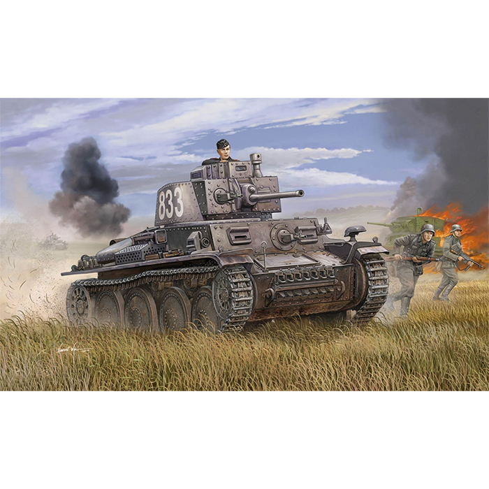 1/35 독일군 38(t) E/F형 경전차 - 1/35 German PzKpfw 38(t) Ausf.E/F