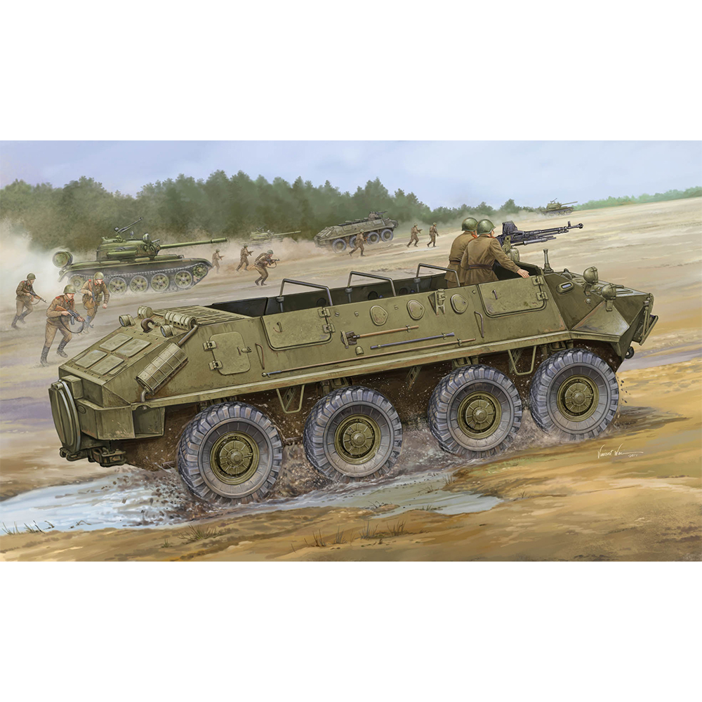 1/35 러시아군 BTR-60P 장갑차 - 1/35 Russian BTR-60P APC