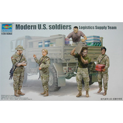 1/35 Modern U.S. soldiers – Logistics Supply Team