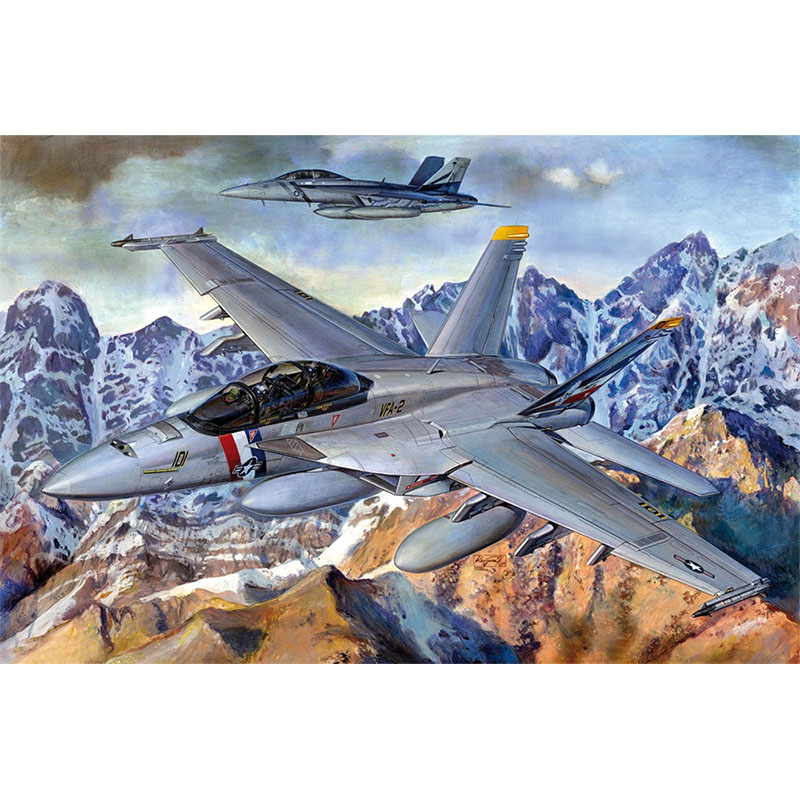 1/32 미 해군 F/A-18F 슈퍼 호넷 전투기 - 1/32 F/A-18F Super Hornet