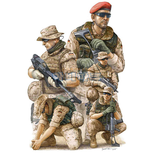 1/35 Modern German ISAF Soldiers in Afghanistan