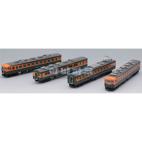 국철 165계 급행전차 (신냉방차) 기본세트 A (4pcs)