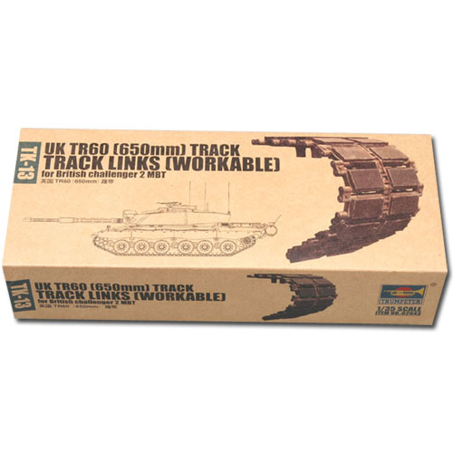 1/35 UK TR60 (650mm) track for British challenger 2 MBT