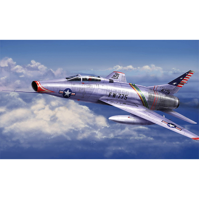 1/72 미 공군 F-100C 슈퍼 세이버 전투기 - 1/72 F-100C Super Sabre