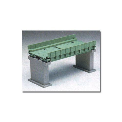 복선 거더교(형교) 세트 (녹색, 복선 PC 교각 2개 포함)