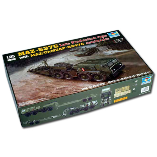 1/35 MAZ-537G with MAZ/ChMZAP-5247G semjtrailer