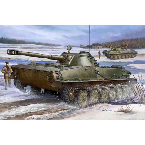 1/35 Russian PT-76 Light Amphibious Tank