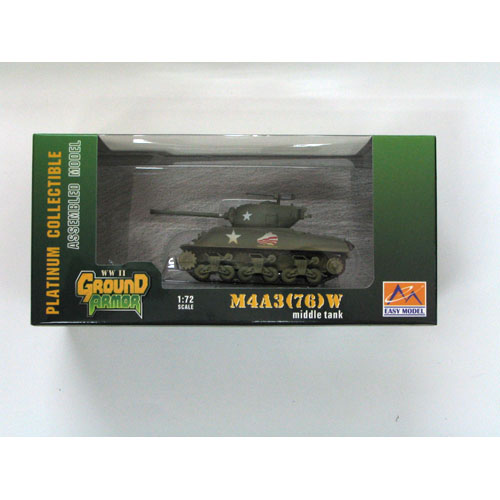 1/72 M4A3 Middle Tank-37th Tank Bat