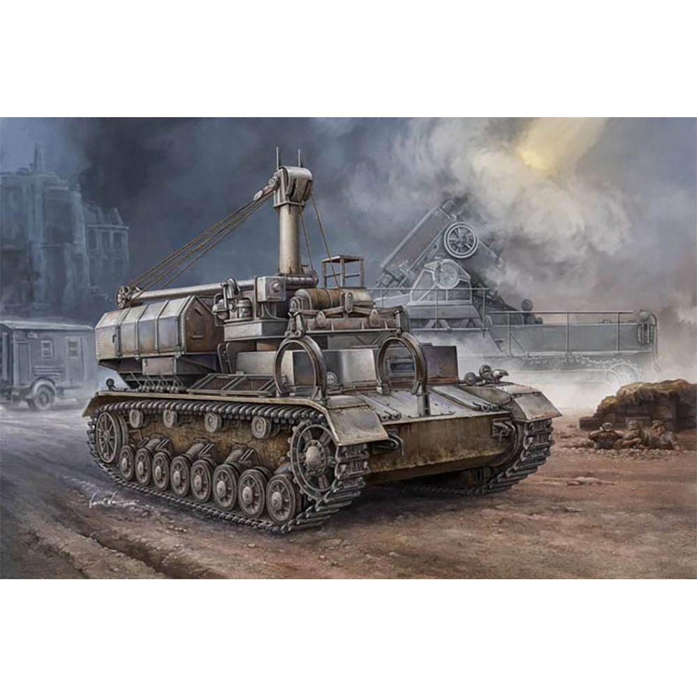 1/35 독일군 4호전차 D/E형 칼 자주박격포 탄약운반차 - 1/35 German Panzer IV Ausf.D/E Ammunition Carrier