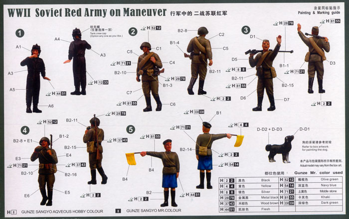 1/35 Soviet Red Army On Maneuver