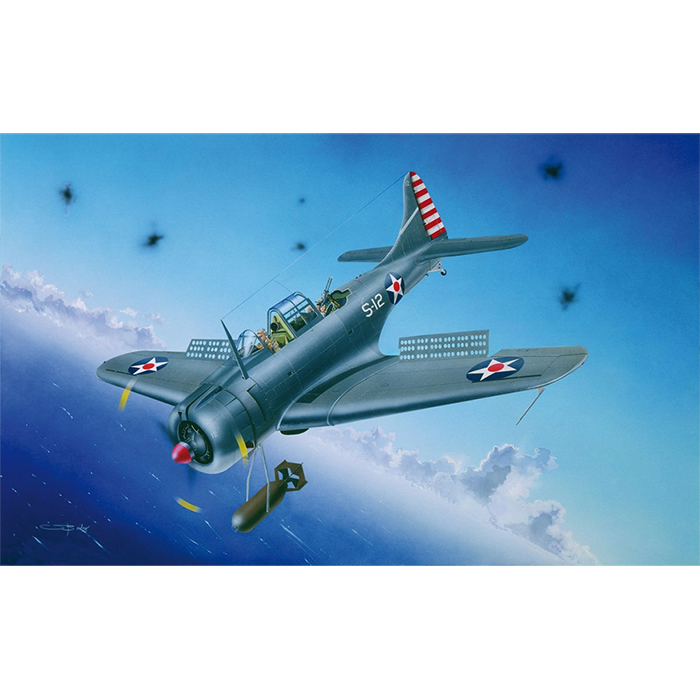 1/32 미 해군 SBD-3/4/A-24A 돈틀리스 급강하폭격기 - 1/32 U.S.NAVY SBD-3/4/A-24A \