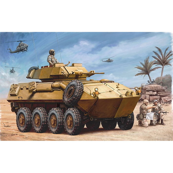 1/35 미 해병대 LAV-25 장갑정찰차 - 1/35 LAV-25 Piranha