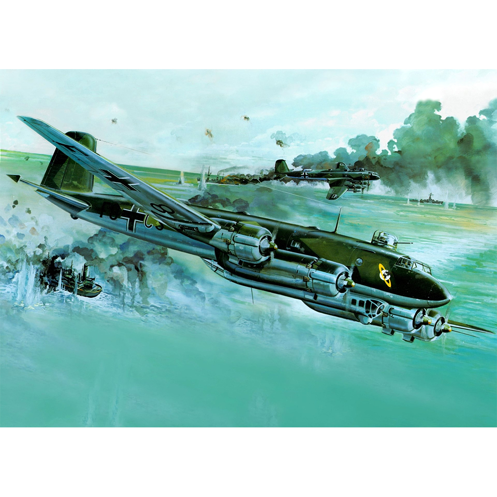 1/48 독일군 Fw 200 C-4 콘도르 정찰폭격기 - 1/48 FW200C-4 Condor