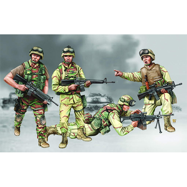 1/35 미 해병대원 2003 이라크 전쟁 - 1/35 Figures-US Marine Corps Iraq 2003