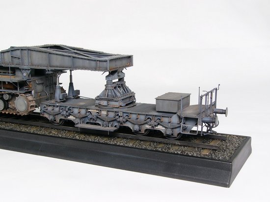 1/35 Morser Karl-Gerat 040-041 on railway transport carrier (수송열차 포함)