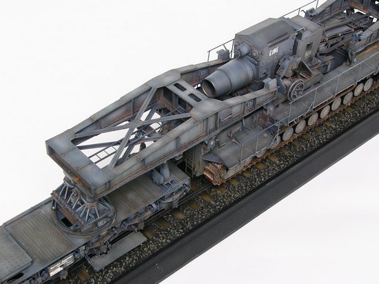 1/35 Morser Karl-Gerat 040-041 on railway transport carrier (수송열차 포함)