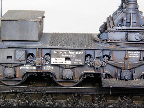 1/35 Morser Karl-Gerat 040-041 on railway transport carrier (수송열차 포함)