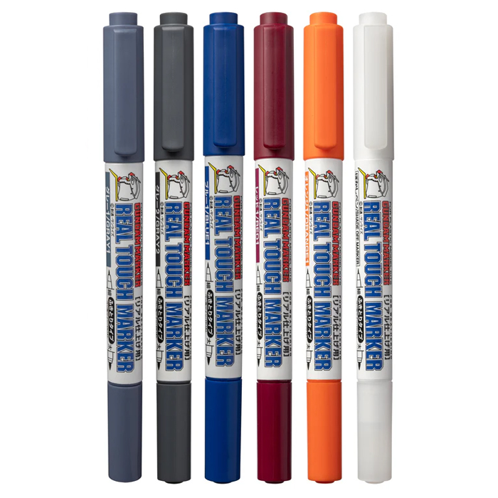 건담마커 - 리얼 터치 마커 세트 1 (6pcs)