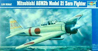 1/24 A6M2b Zero Fighter Model 21