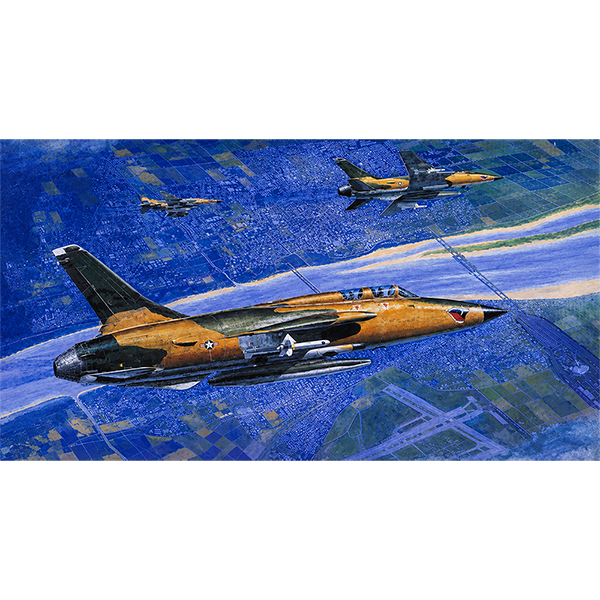 1/32 미 공군 F-105G 와일드 위즐 전폭기 - 1/32 F-105G Thunderchief Wild Weasel