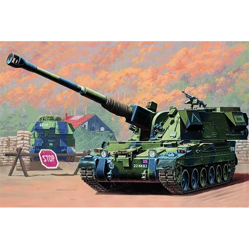 1/35 영국군 AS-90 155mm 자주곡사포 - 1/35 British 155mm AS-90 self-propelled howitzer