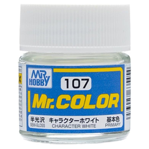 107 CHARACTER WHITE (반광)