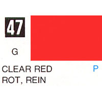 047 CLEAR RED(유광)