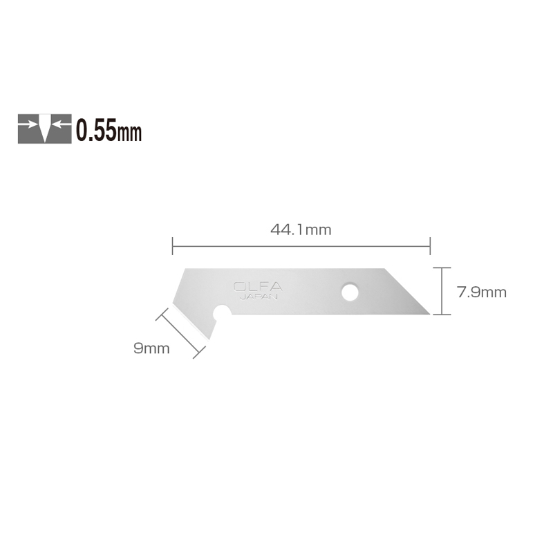 PB-450 (PC-S용 아크릴 커터날/5pcs)