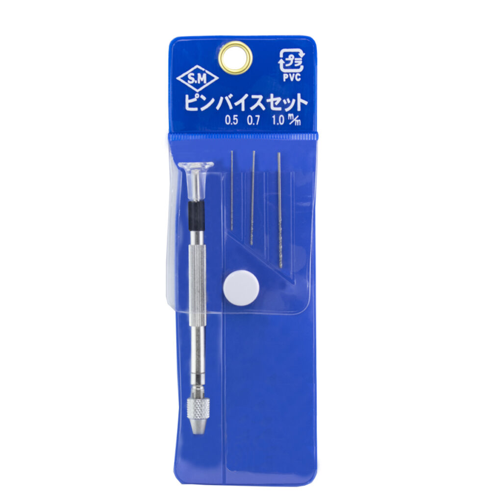 L-5 핀 바이스 세트 (0.5, 0.7, 1.0mm)