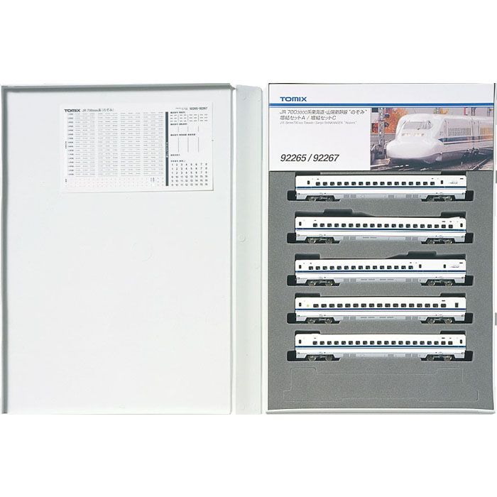 JR 700-3000 Series Toukaidou/Sanyou Bullet Train Nozomi (5-Cars Add-on A set)