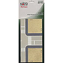 4-Way Intersection Road Plates