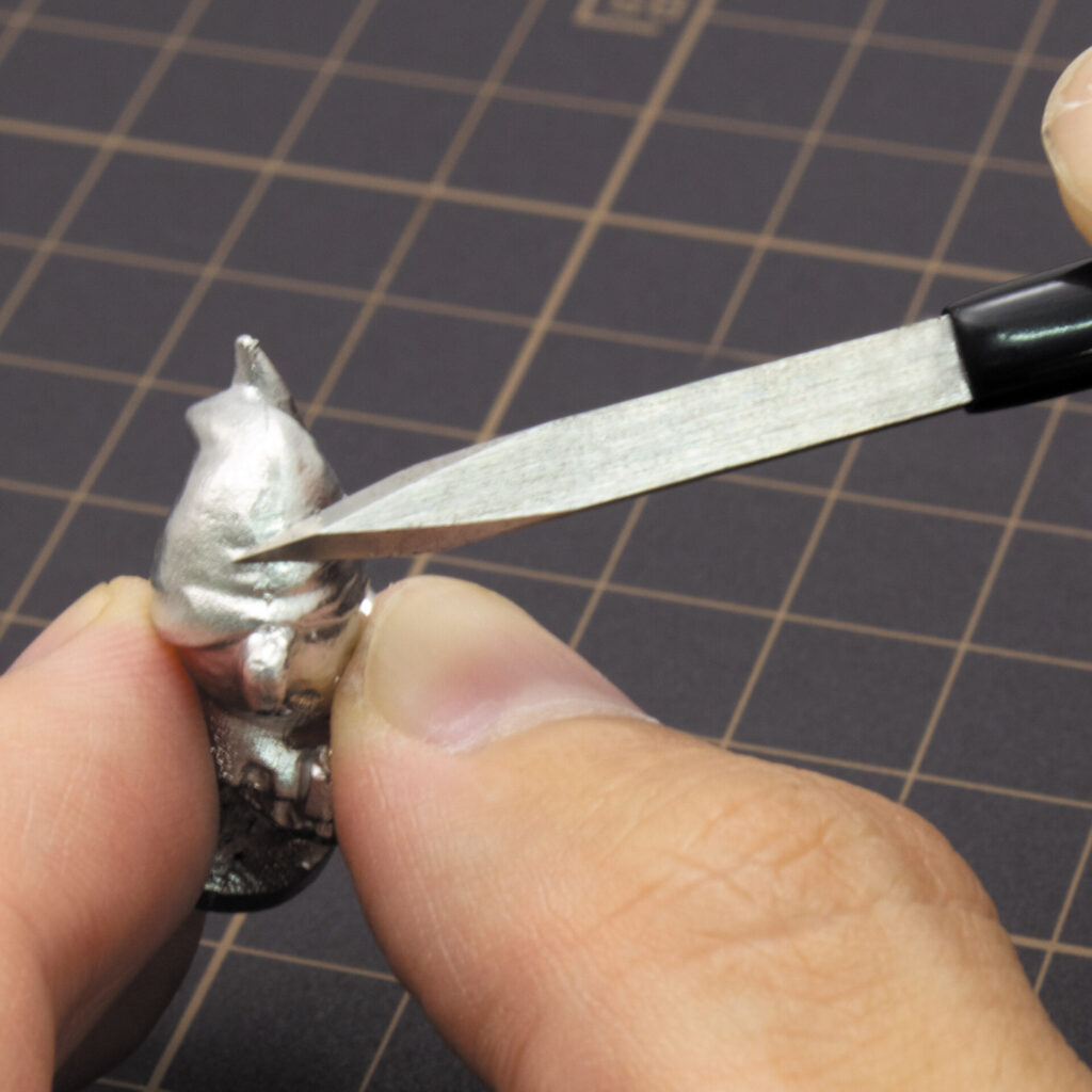 TM-19 하비 나이프 25도 칼날