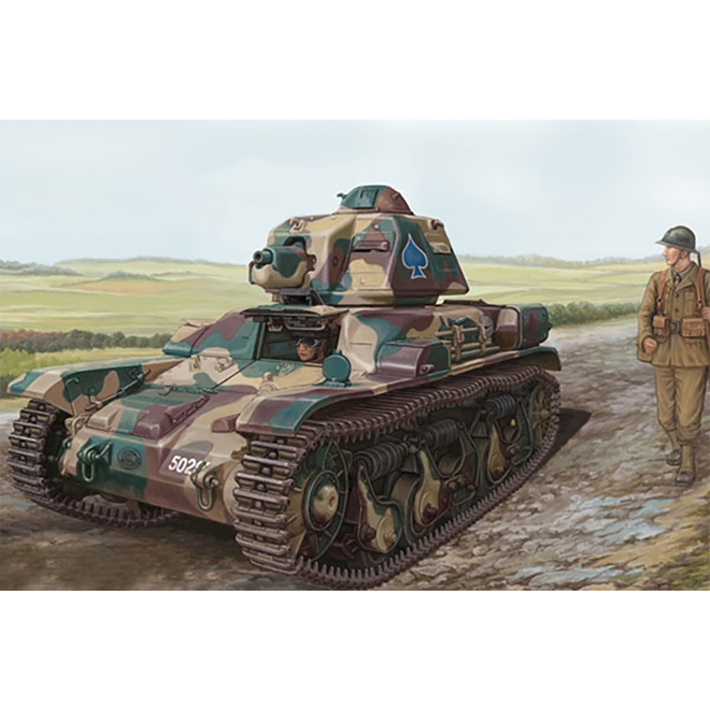 1/35 프랑스군 르노 R35 경보병지원전차 - 1/35 French R35 Light Infantry Tank
