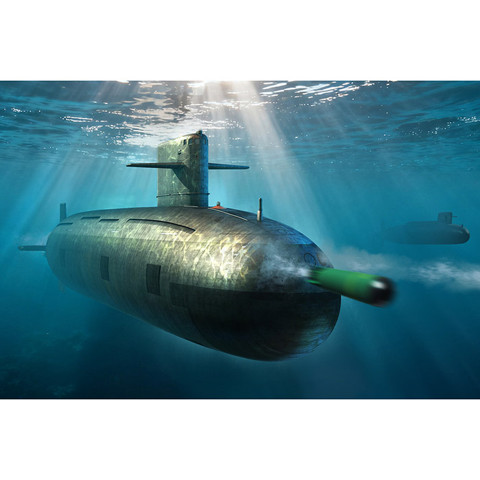 1/700 중국 해군 093형 상급 공격원자력잠수함 - 1/700 PLAN Type 093 Shang Class SSN