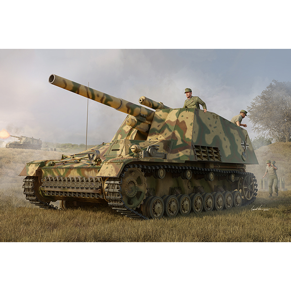 1/16 독일군 훔멜 자주곡사포 초기형 - 1/16 German Sd.Kfz.165 Hummel (Early Production)