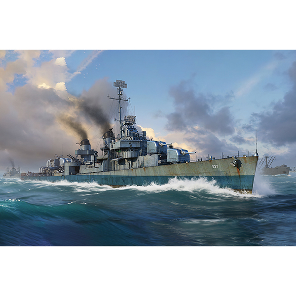 1/350 미 해군 설리번호 구축함 DD-537 - 1/350 USS Sullivans DD-537